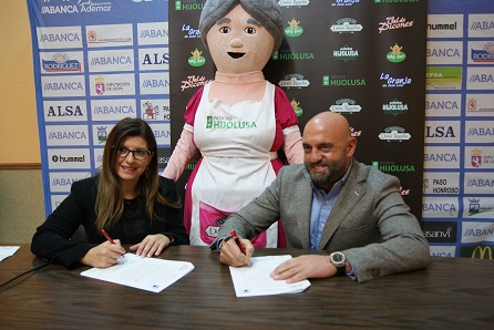 Firma como patrocinador ABANCA ADEMAR LEÓN.