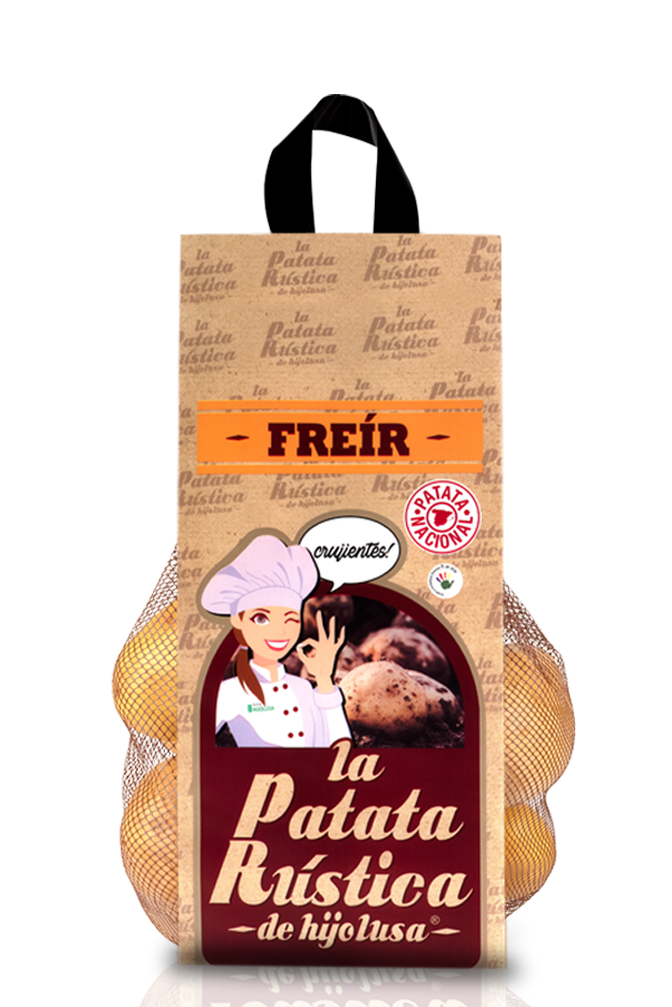 Bolsa de patatas de La patata rústica de Hijolusa