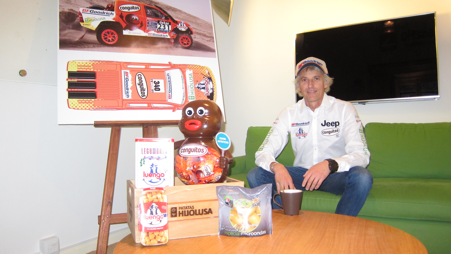 Patatas Hijolusa se va al Dakar con Jesús Calleja