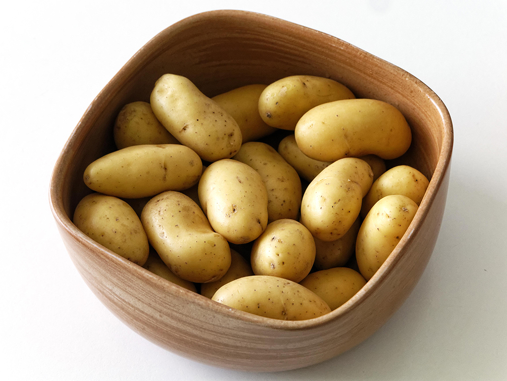 cesta de patatas
