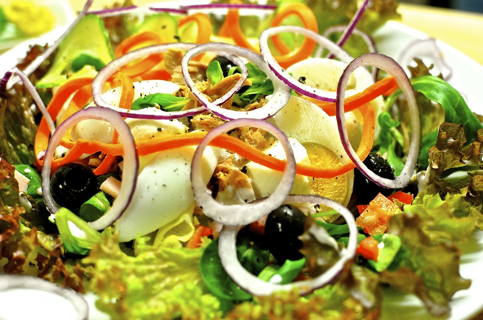 ensaladas con patatas