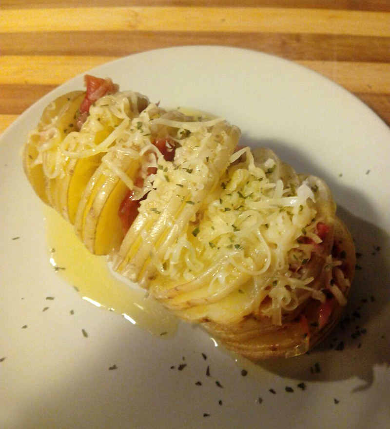 patatas hasselback